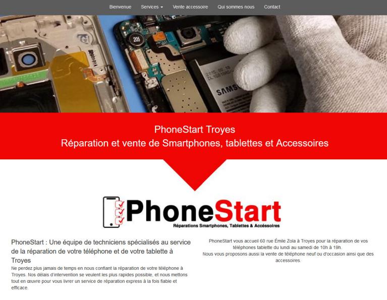 Phonestart Troyes Réparation téléphone